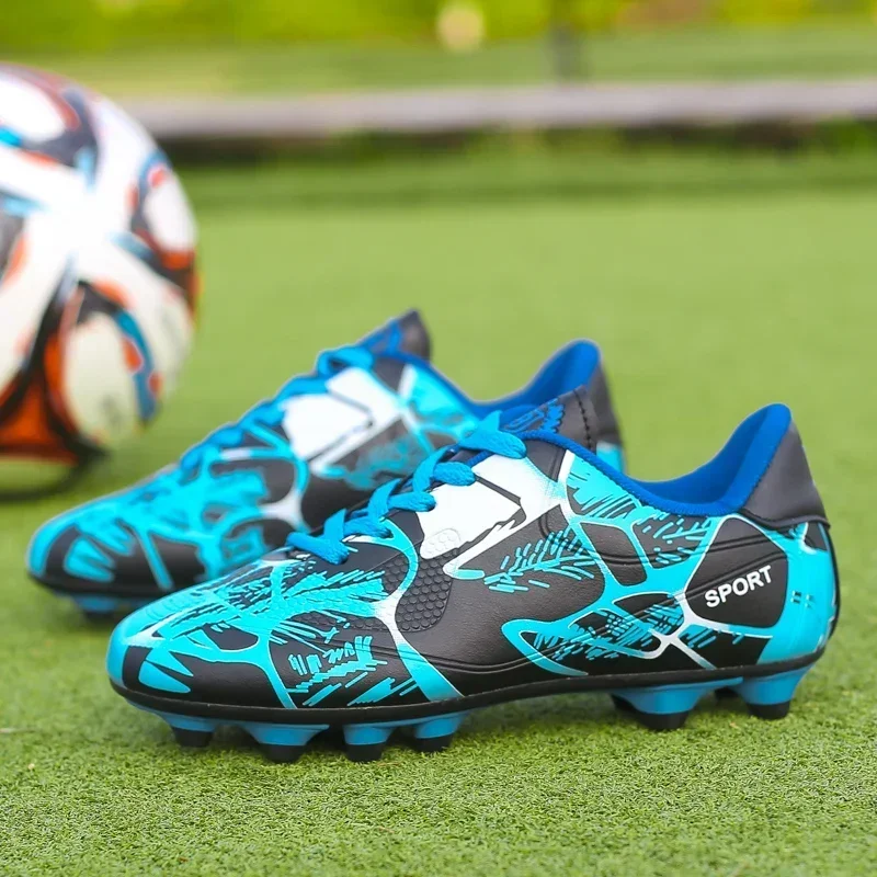 Neue Männer Kinder Fußball Schuhe Stollen Ultraleicht Nicht-Slip Gras Erwachsene Professionelle Fußball Stiefel Jungen Training Schuhe Drop Verschiffen – Detail 4
