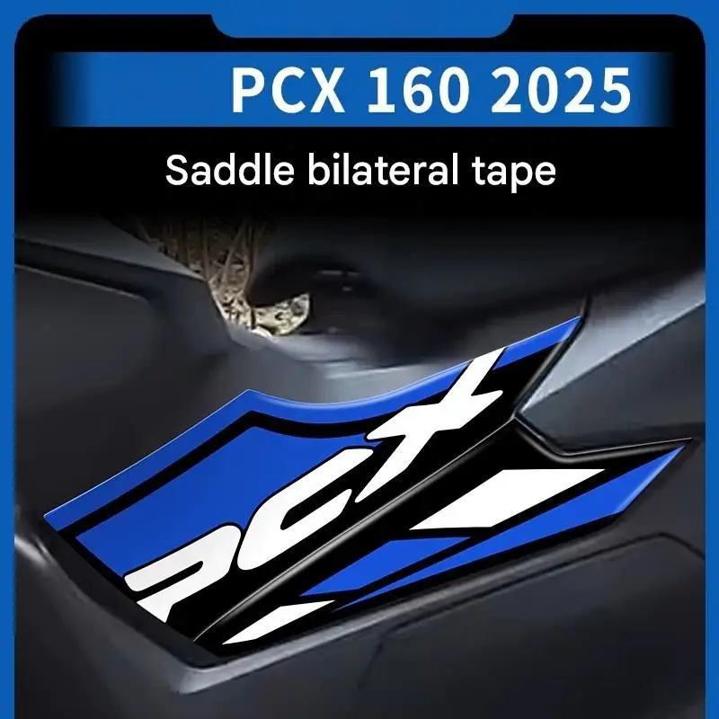 For PCX 160 2025 Pair Anti Slip Saddle Side Tank Stickers Waterproof Scratch Resistant Body Protector Scooter Mod Parts