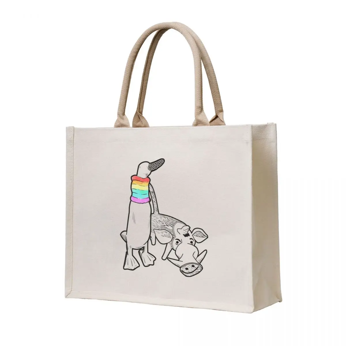 

Gay Goose & Hoglog #NicksPubQuiz Tote Bag personalized tote university Customizable shopping