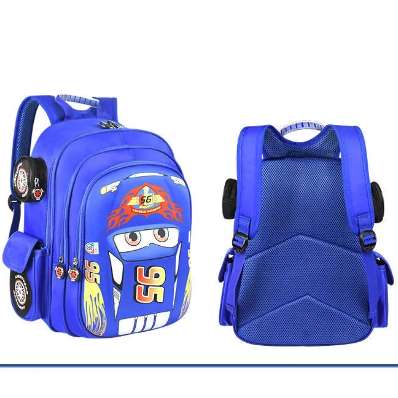 Disney Car Children's Bag Kindergarten Boy Safety Backpack Primary School Students 3-12 Years Old Kindergarten Cartoon Backpack image 5