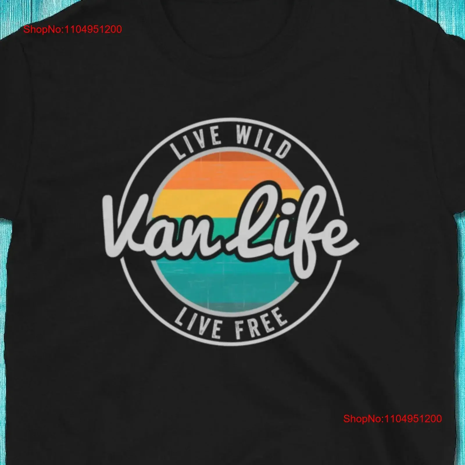 Van Life T Shirt Nomads Apparel Travel Lover Camping Clothing Vanlife vintage Washed Comfortable Casual designer clothes