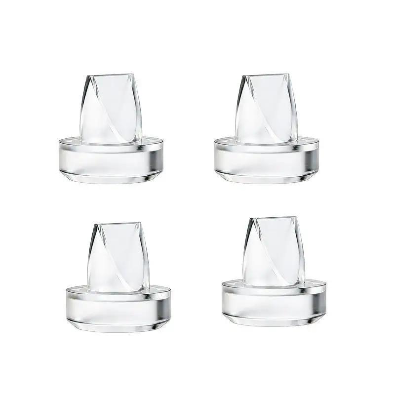 【BS】Silicone Wearable Breast Pump Replacement Parts Duckbill Valve Diaphragm Flange For Electric Breast Pump Daily Nursing Use