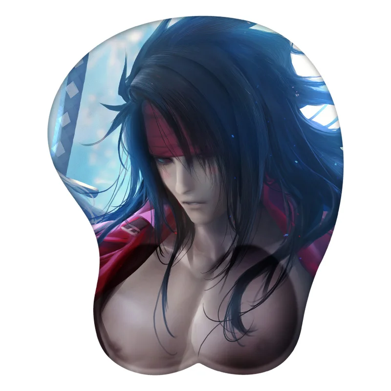 

Vincent Valentine 3D Mouse Pad Final Fantasy Anime Wrist Rest Desk MousePad Mat Gamer Accessory