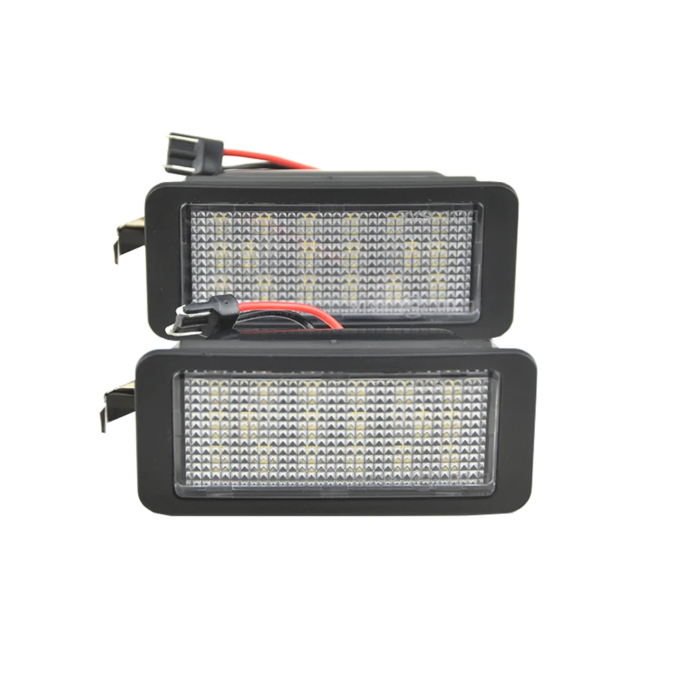 

2x LED License Number Plate Light For Seat Ibiza IV MK4 6J/6P 5-door 2008 2009 2010 2011 2012 2013 2016 Error Free Rear Tag Lamp