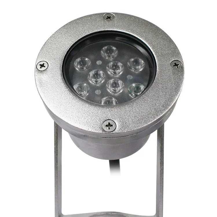 27W 316L Stainless Steel DC12/24V Ip68 Dmx512 Rgb Underwater Led Lights For Boat/Yatch/Fountain Lights