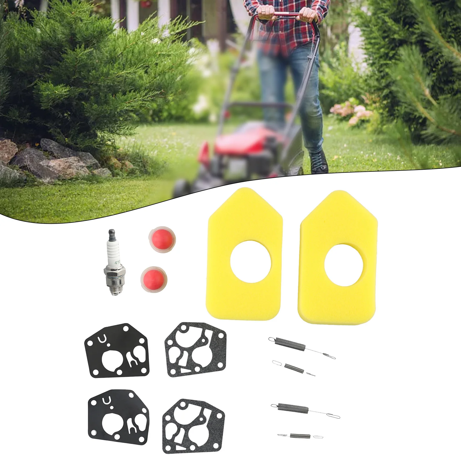 for Lawn Mower Parts Mower for service Kit Governor Springs Air Filter Diaphragm Gasket Engine For Classic for sprint for primer