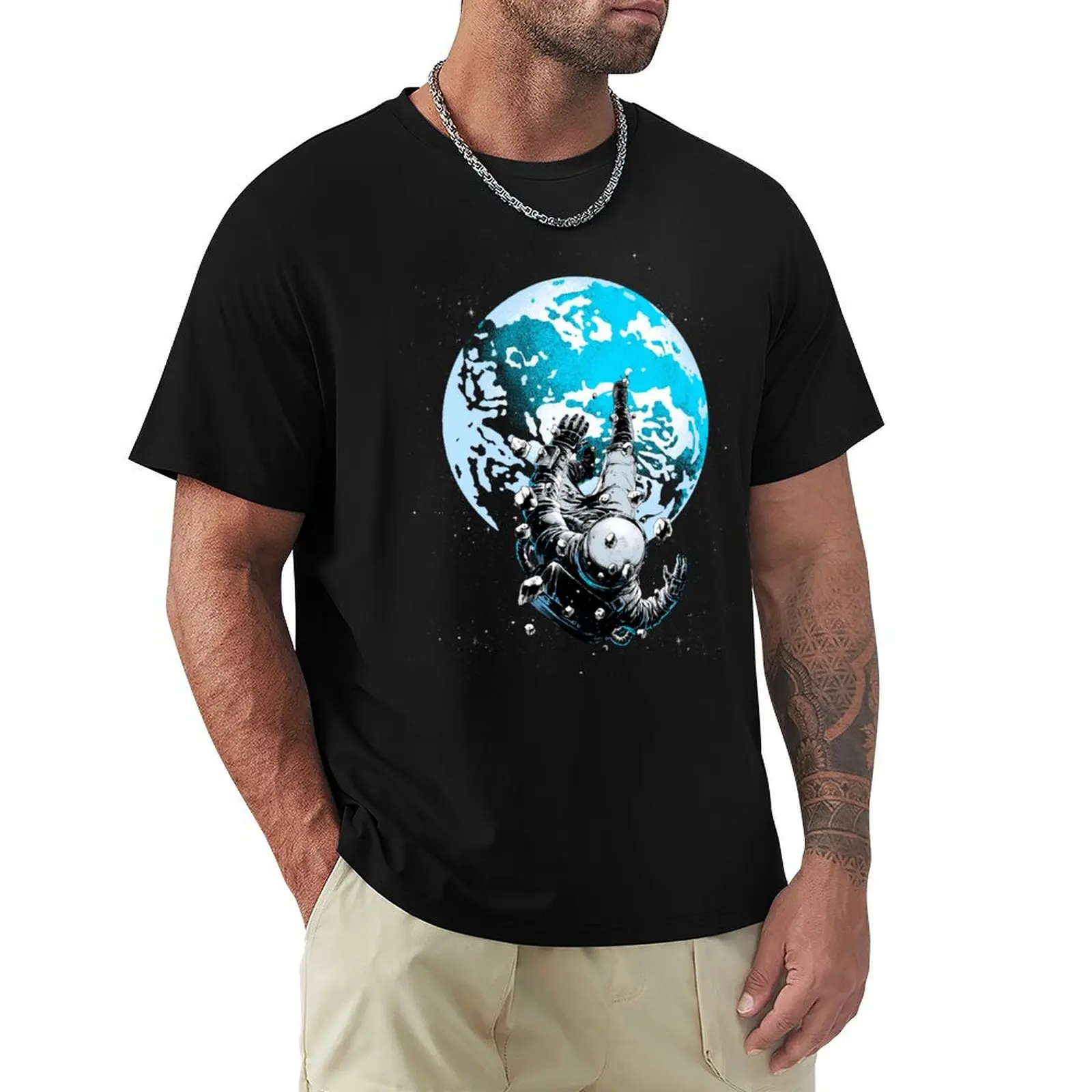 

The Lost Astronaut T-Shirt Casual Work Wear T-Shirt