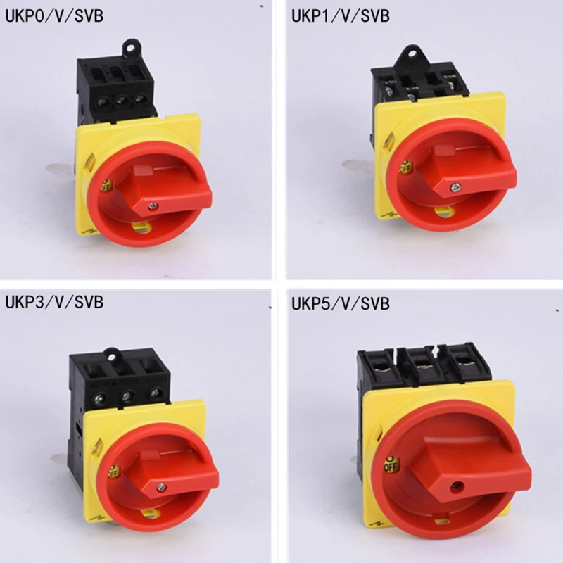 4pole 6A 10A 16A 20A 25A 3pole 32A 440V ELectric IP65 UK Isolator Switch Waterproof Switch ON OFF Disconnecting Switches