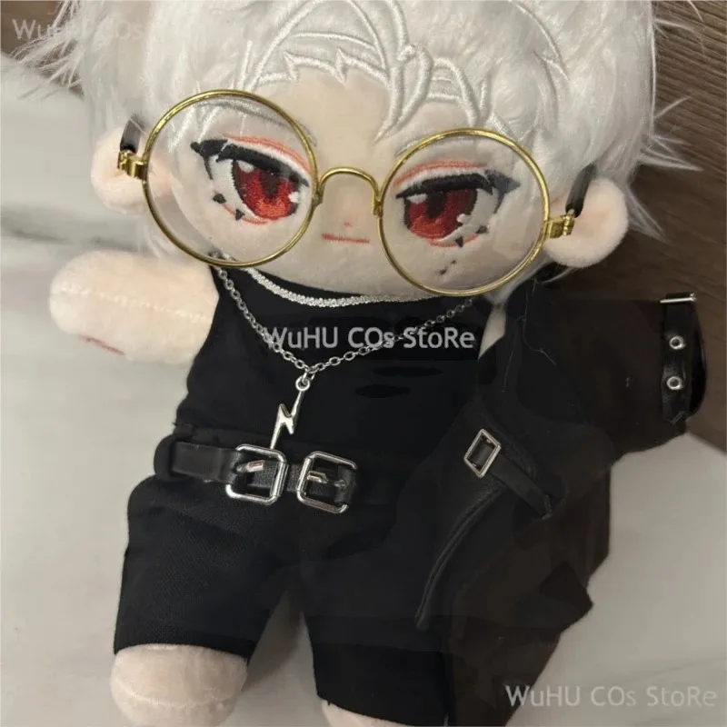 Game Love And Deepspace Sylus Anime Zayne Xavier Rafayel Qin Che 20CM Doll Clothes Pants Leather Shoes Short Sleeves Glasses