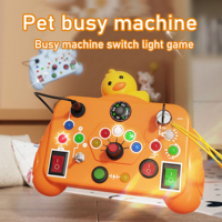1 educational toy children's early education busy machine cartoon animal game machine Enlightenment cognitive intelligence Montj