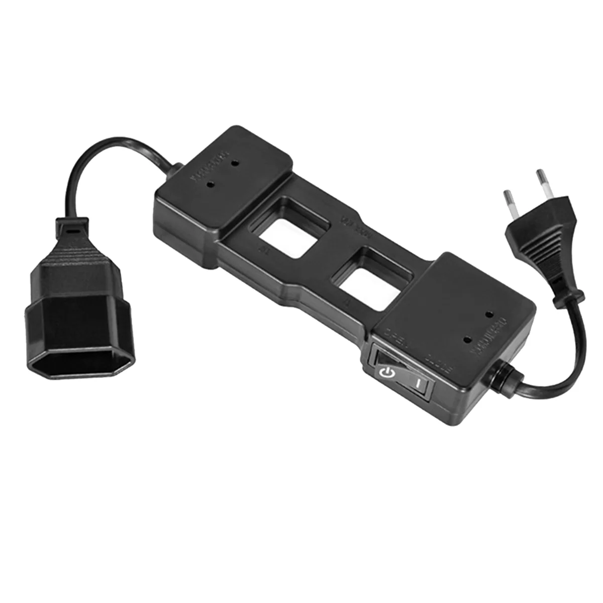 

A04I 7400A Line Splitter for Clamp Ammeter or for Multimeter, Current Value of A Single Wire Inside Widedemand EU Plug