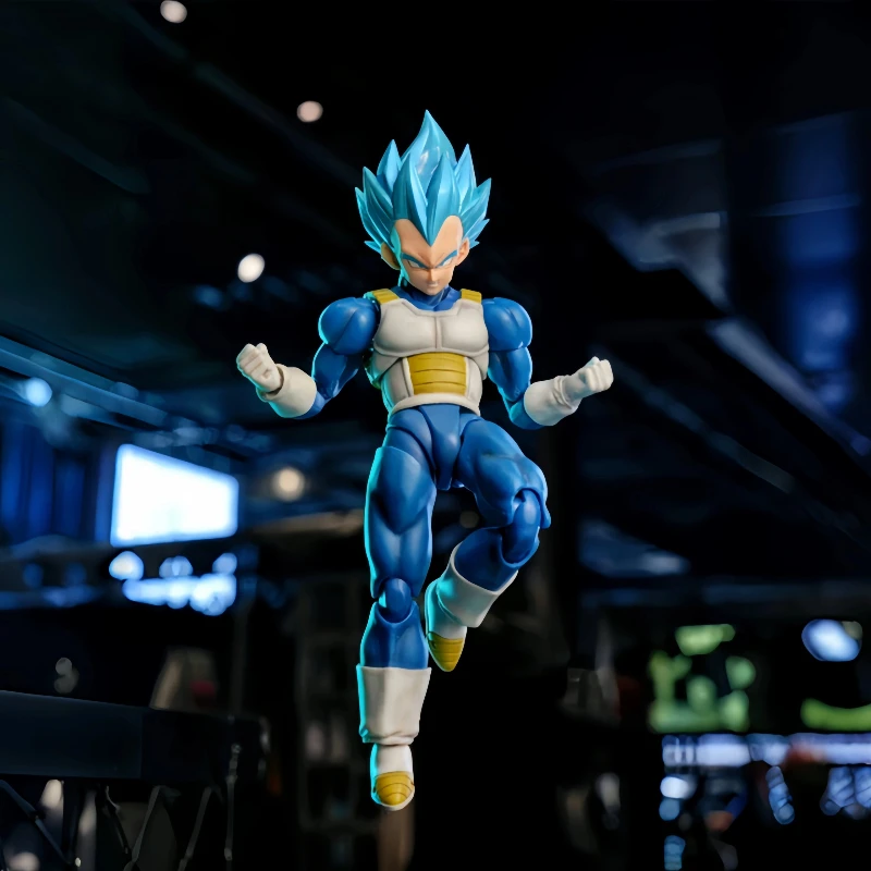 オリジナルバンダイドラゴンボール Z S.H.Figuarts 超サイヤ人ゴッドブルーソンゴクウ SHF ソンゴクブルーアクションフィギュア模型玩具