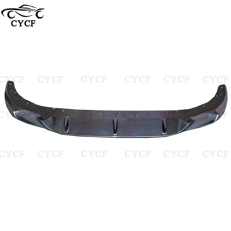 For BMW 7 series G11 G12 2020-2023 Carbon Fiber Front lip Car Front Bumper Diverter Spoiler Diffuser Front lip chin body kit