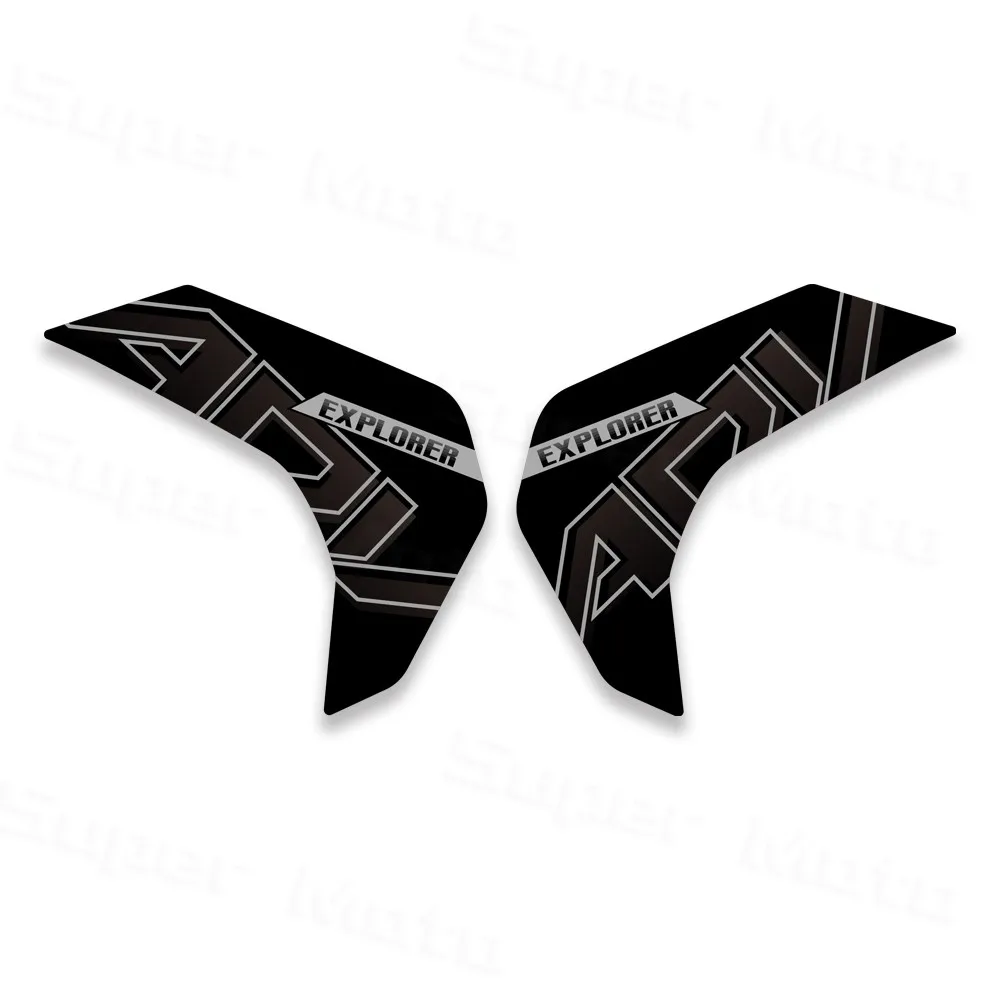 ADV350 ため adv 350 2025 オートバイ厚いつや消しサイドステッカー保護 ADV 350 防水アンチスクラッチデカールアクセサリー