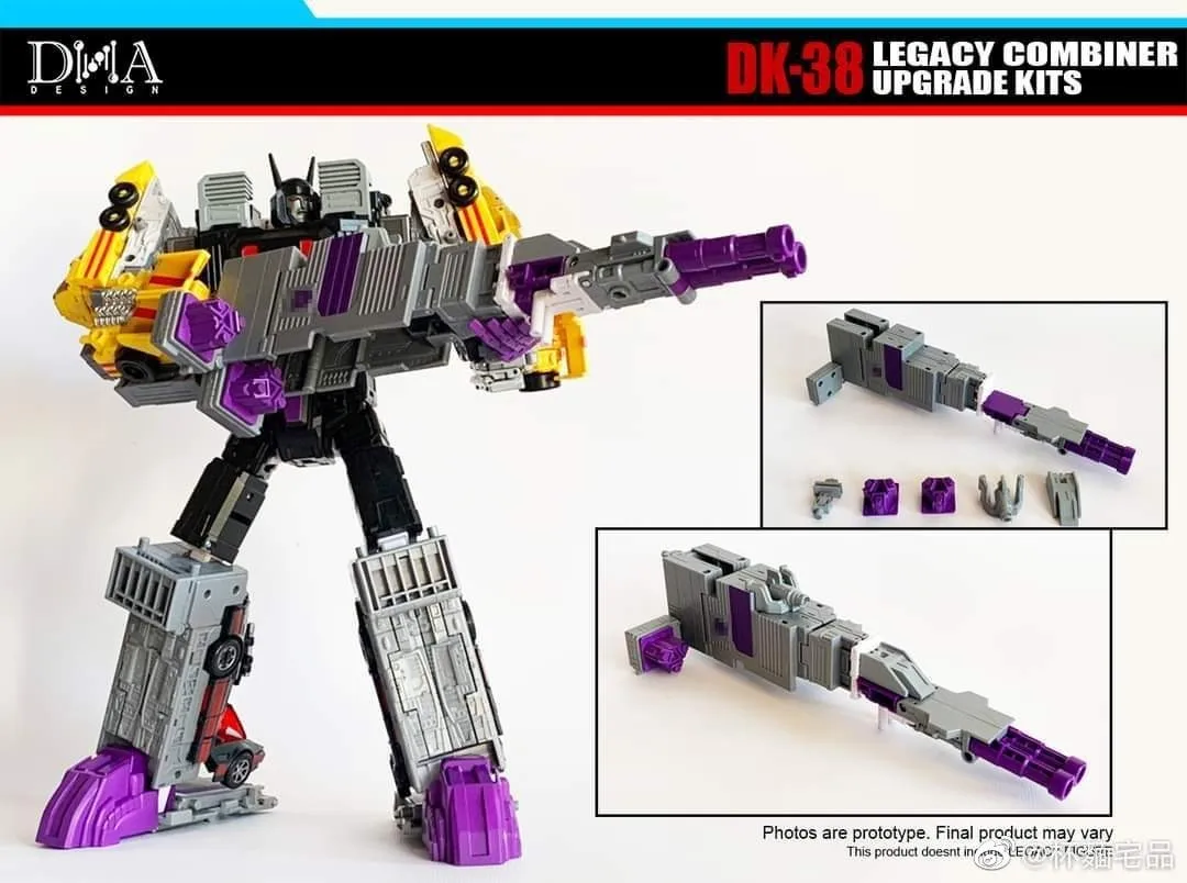 [In Stock] DNA Design DK-38 DK38 Upgrade Kits For Legacy Menasor Figure Accessories