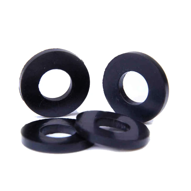 10pcs Black Rubber Flat Gasket Outer Dia 8mm 26mm NBR Rubber O Rings Anti Oil Seal Washers Plumbing Faucet Sealing Ring AliExpress 13