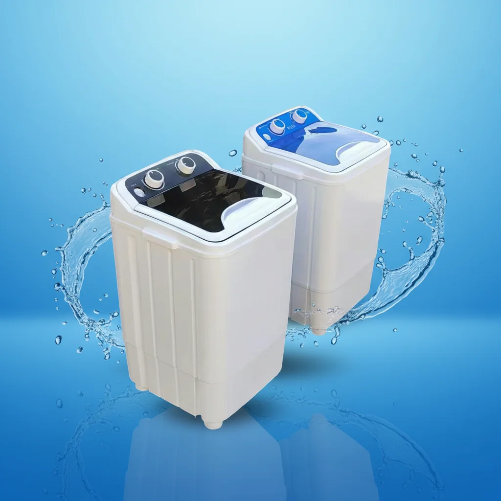 

Multi-functional Electric Compact Washing Machine 2 in 1 Clothes Shoes Washer for Hotel Household Use English Operation
