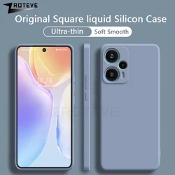 For PocoF5 Case ZROTEVE Original Liquid Silicone Soft Cover For Xiaomi Poco F5 F6 Pro Xiomi PocoF6 Phone Cases