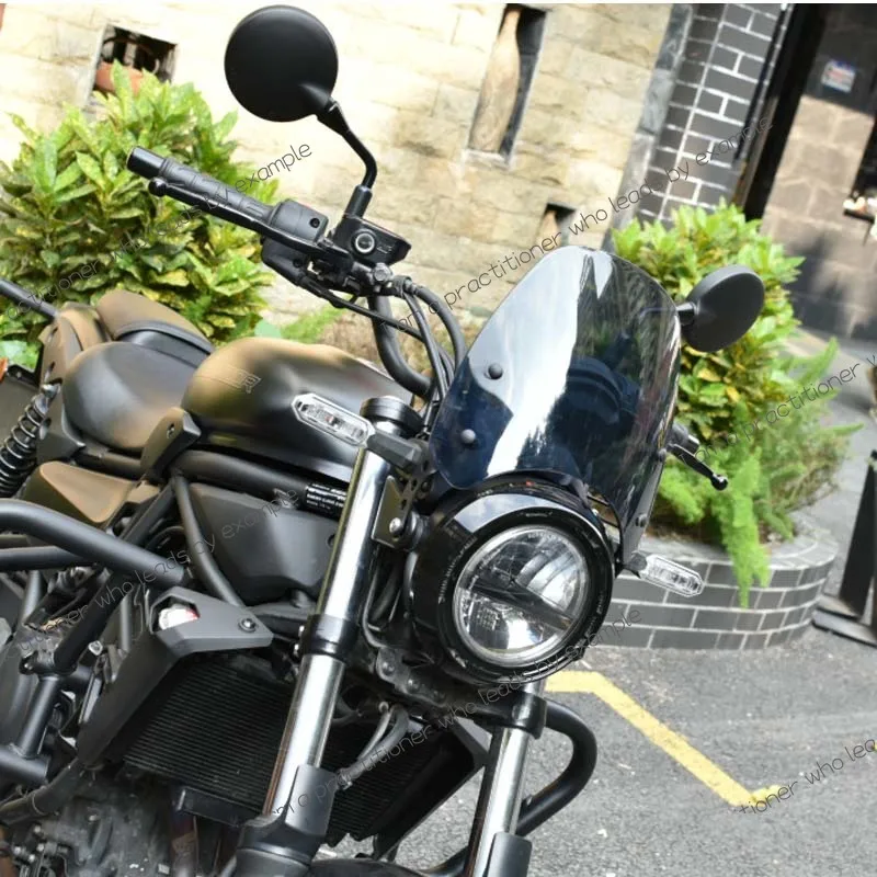 

Fit Kawasaki Eliminator 500 23-25 Front Windshield Windshield Goggles