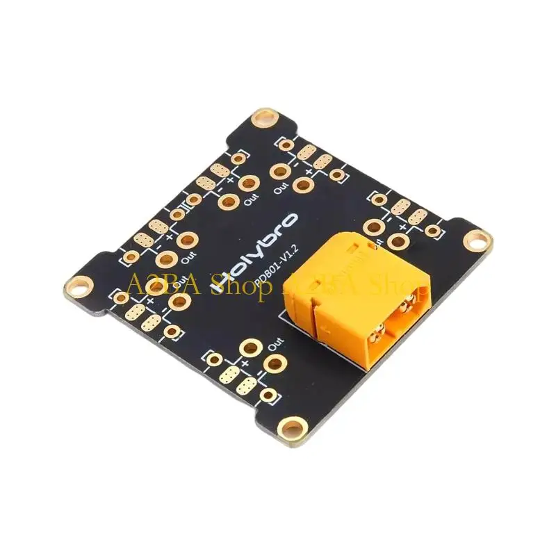 A2BA Professional Power Distribution Board For Air Photography Provides Reliable 120A Burst Current Capacity
