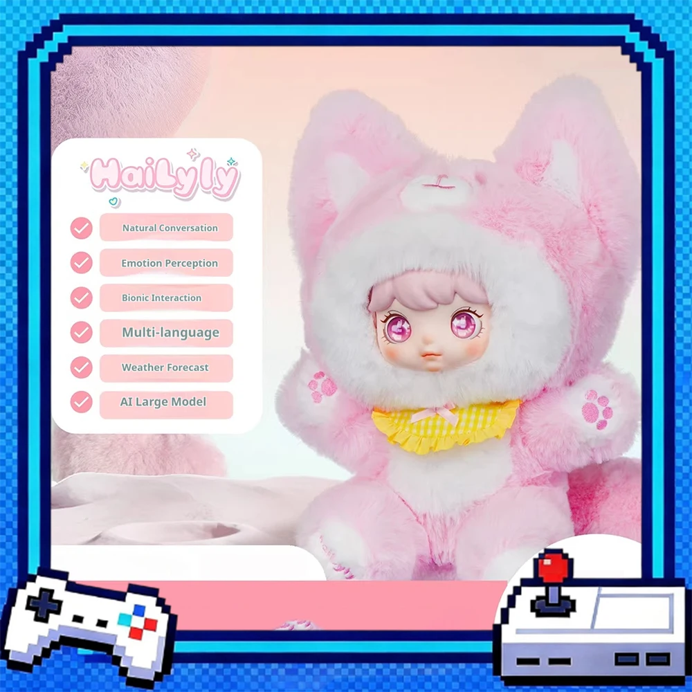 HaiLyly Robot Inteligente con IA, Compañero con Diálogo, Interacción Biónica Táctil, Compañía Emocional, Percepción, Inteligencia Inalámbrica, Regalo
