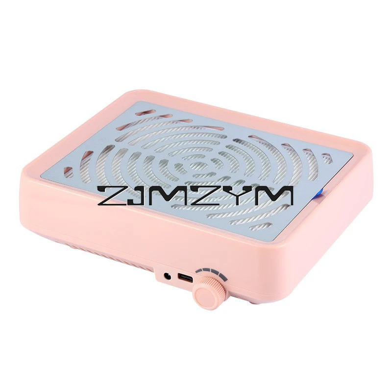 ตัวเก็บดูดฝุ่นเล็บ40W สำหรับทำเล็บเท้าและตัวกรองที่ถอดออกได้แข็งแรงไม่มีฝุ่นและอุปกรณ์เล็บกระจายตัว