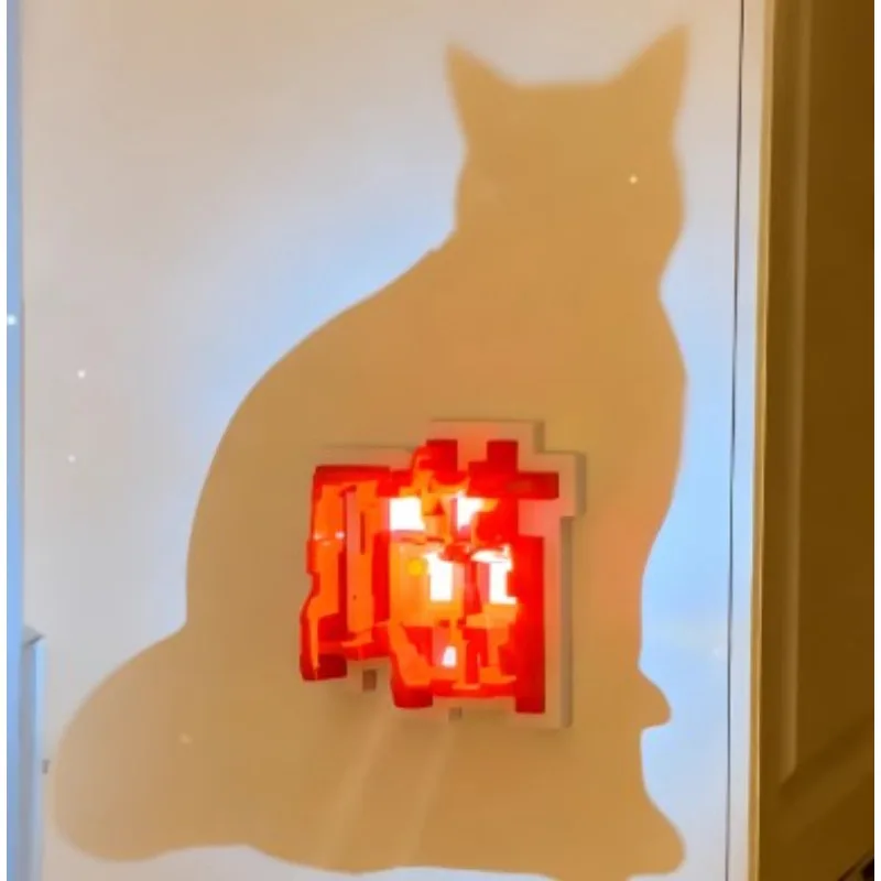 

3D three-dimensional light and shadow photo night light bedroom sleep bedside wall hanging for girlfriend and girlfriend gifts