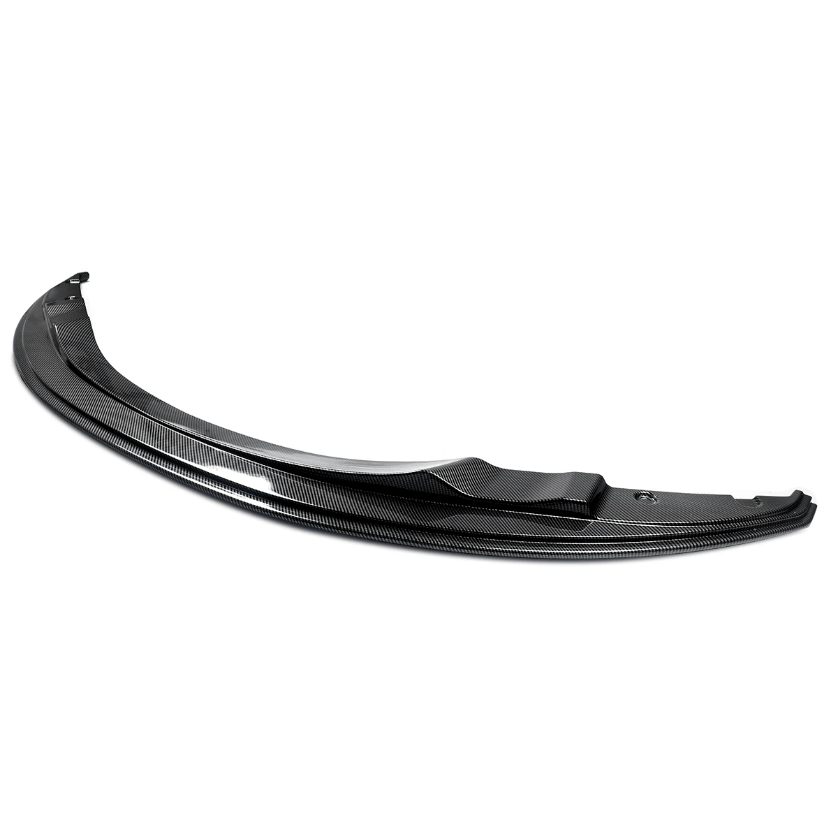 Front Bumper Lip Splitter Carbon Fiber Look Front Valance Chin Spolier For BMW E92 E93 M3 2007 2008 2009 2010 2011 2012 2013 - view 3