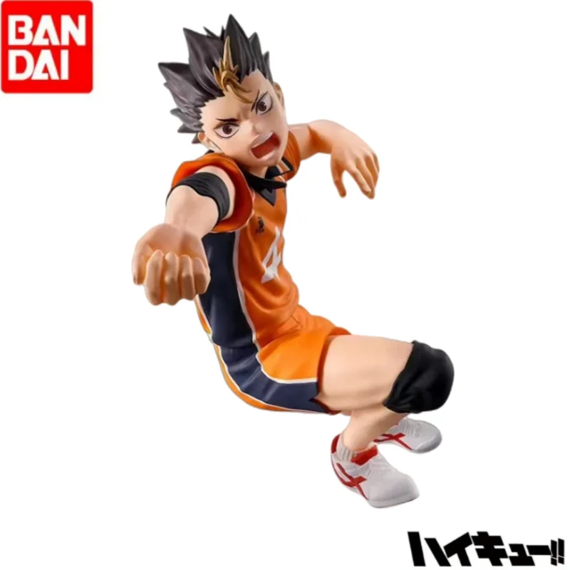 Em estoque Bandai Banpresto Haikyuu original!! Presentes de feriado 100% genuíno Yu Nishinoya estatueta modelo estátua ornamentos brinquedos anime