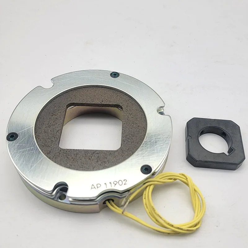 RWB-12 Micro Ultra Thin Electromagnetic Power Off Brake Spring Release Brake For Motor Shaft Safety Holding Control