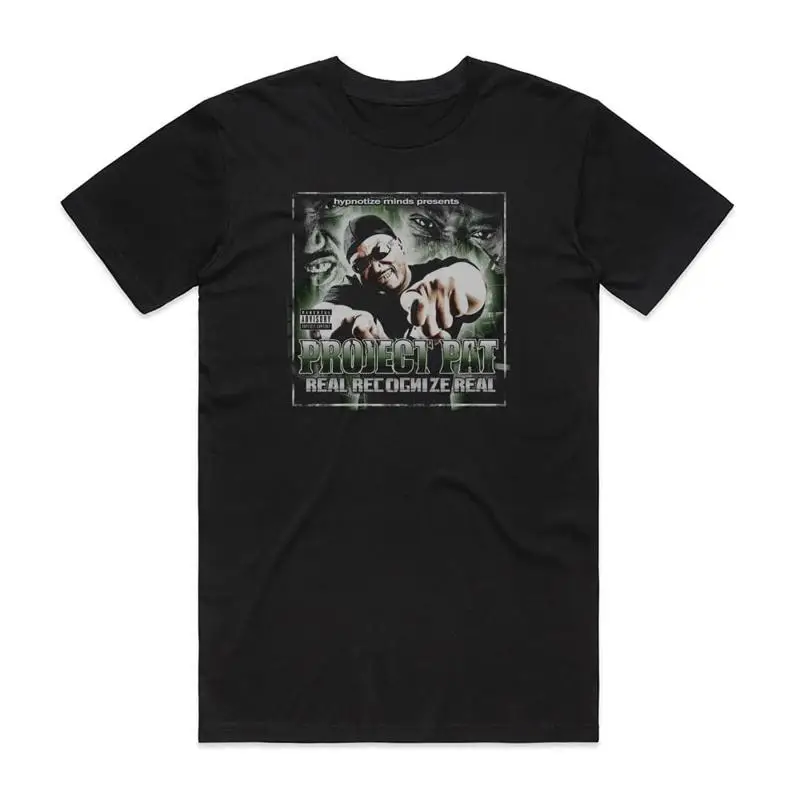 Футболка Project Pat с изображением обложки альбома Real Recognize Real