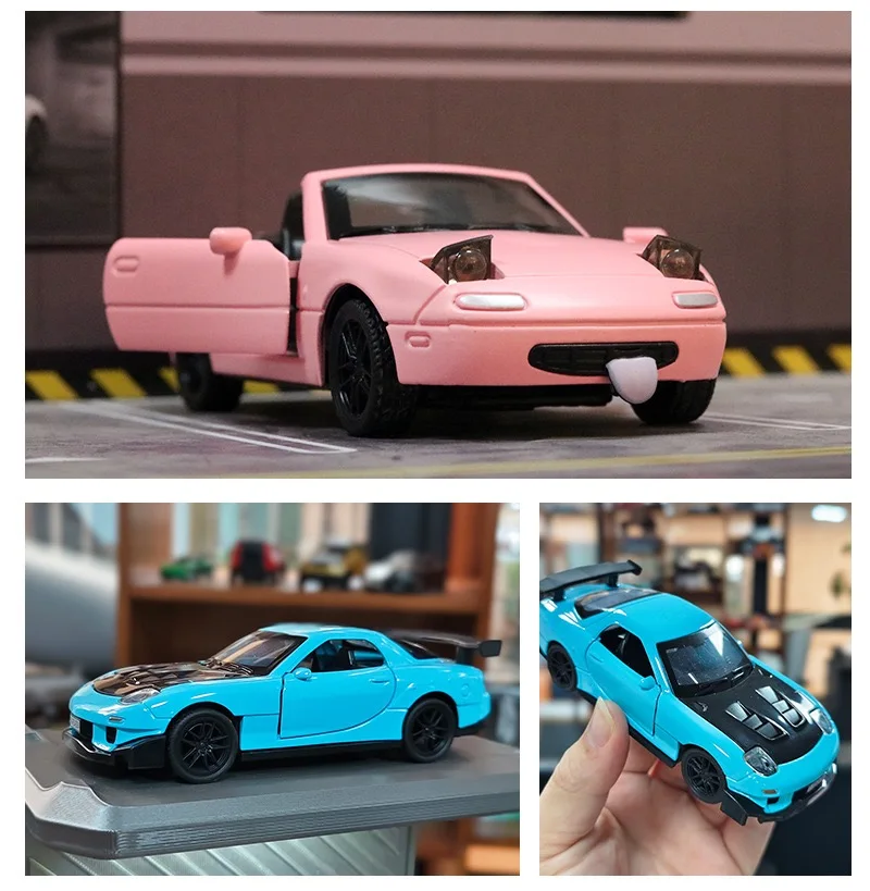 

Series 1/36 alloy unbreakable car model with openable door metal convertible sports car boy pull-back toys as gifts as ornaments