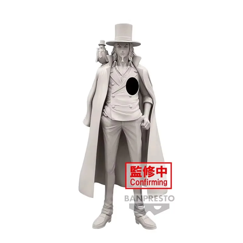 Bandai Original Banpresto Anime One Piece DXF Wanno Country 17cm Rob Lucci PVC Action Figure Collectible Model Toys