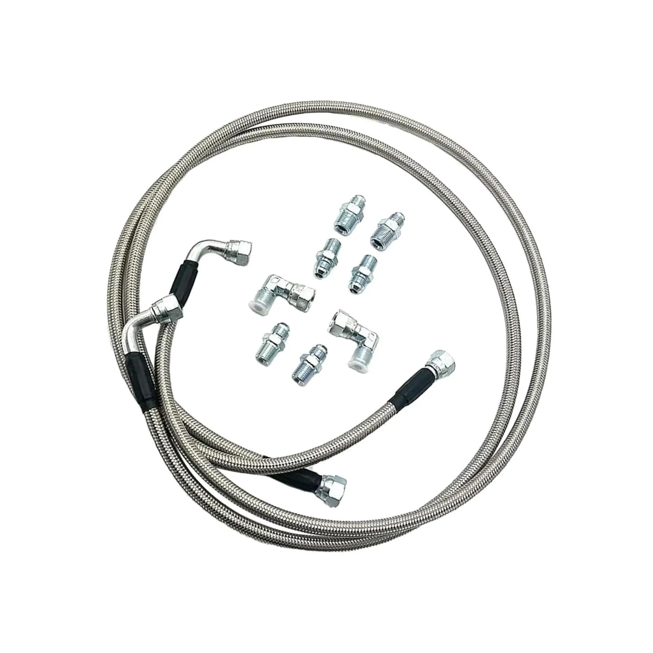 

Transmission Cooler Lines 422625 Silver Aluminum Alloy Fit for 3350 4L80E