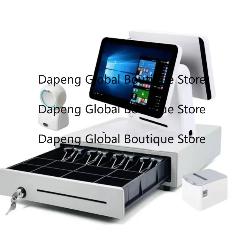 2025 NEW Design 15/15.6 Inch POS Machine POS Terminal Cash Register  Support External Printer for Commercial Retail Shop Store