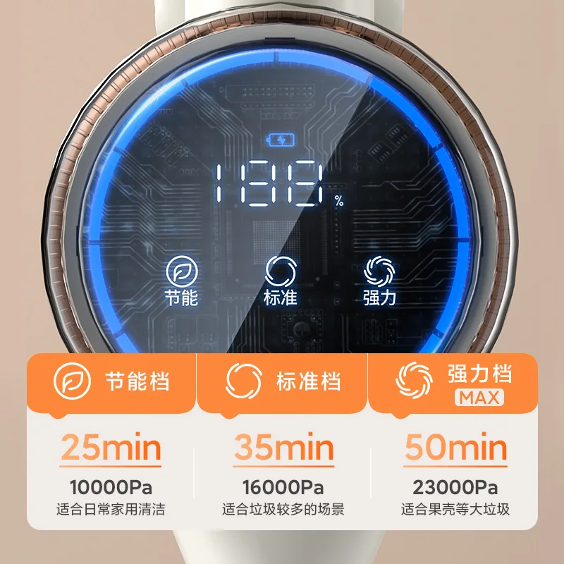 Vacuum Cleaner Household Wireless Electric Floor Brush Large Suction Power Lightweight Handheld Vacuum Mopping Machine