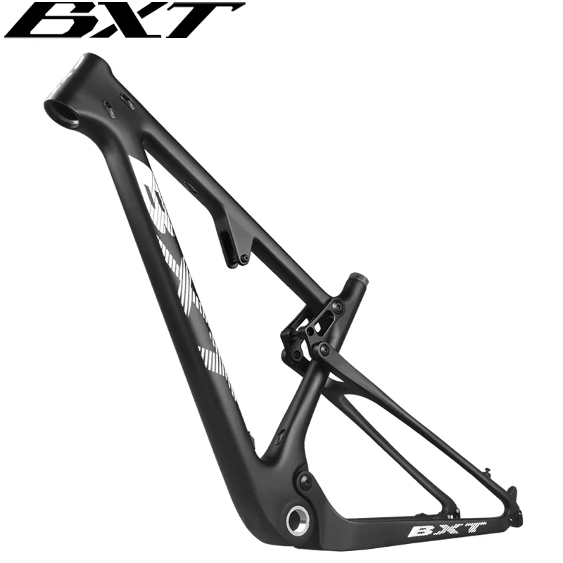 BXT-29er Carbon MTB Frame, Full Suspension Bike Parts, Max Tire Size 2.3 ”, 2.35” Boost