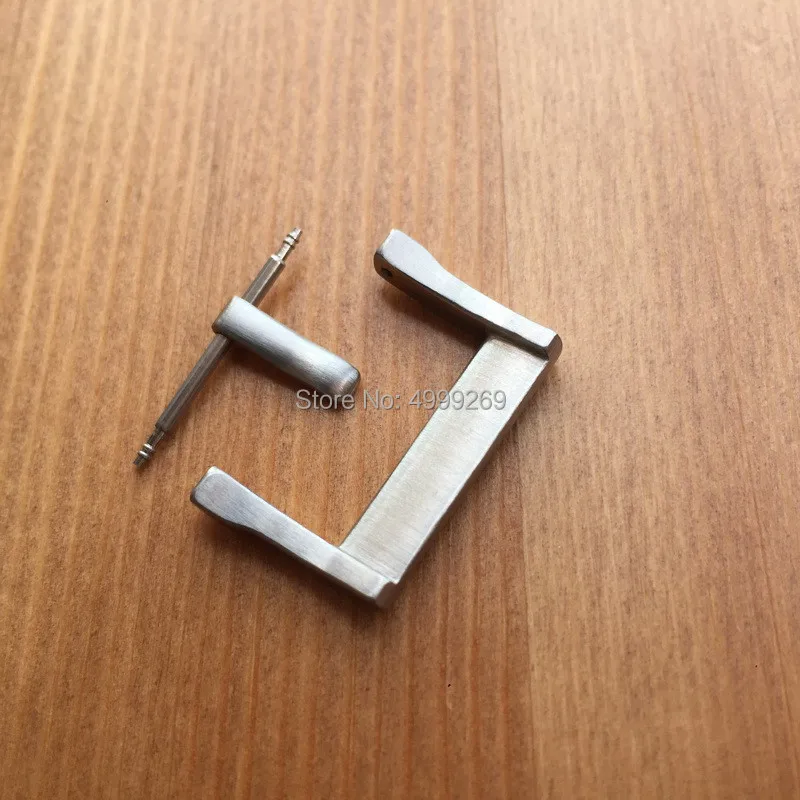20mm Pin Brushed Buckle Clasp for Blancpain Fifty Fathoms Watch Band Parts Tools