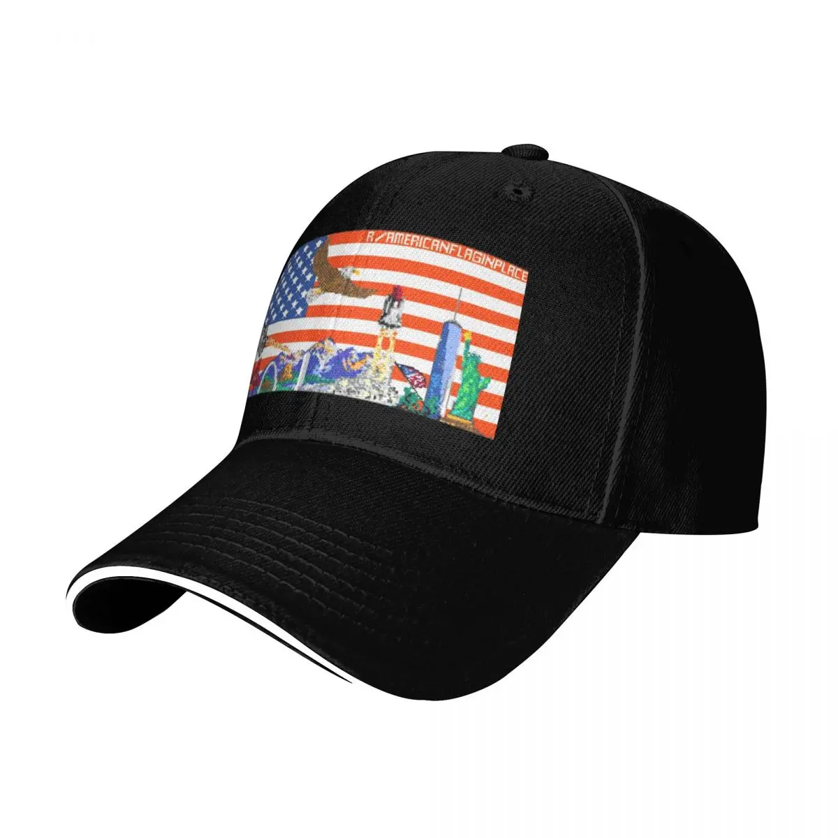 r/AmericanFlagInPlace 2022 Final Result Merch Baseball Cap Men Women Casual Summer Sport Sun Cap
