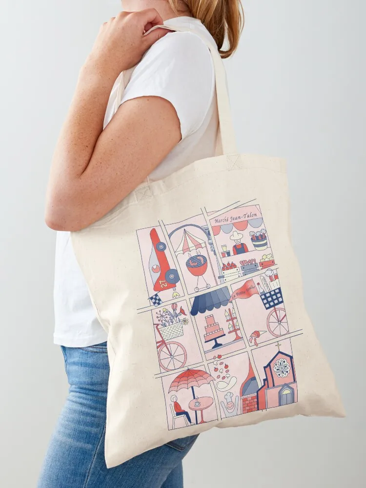 

Little Italy Tote Bag Women's shopping bag tote bag custom Fabric Cloth