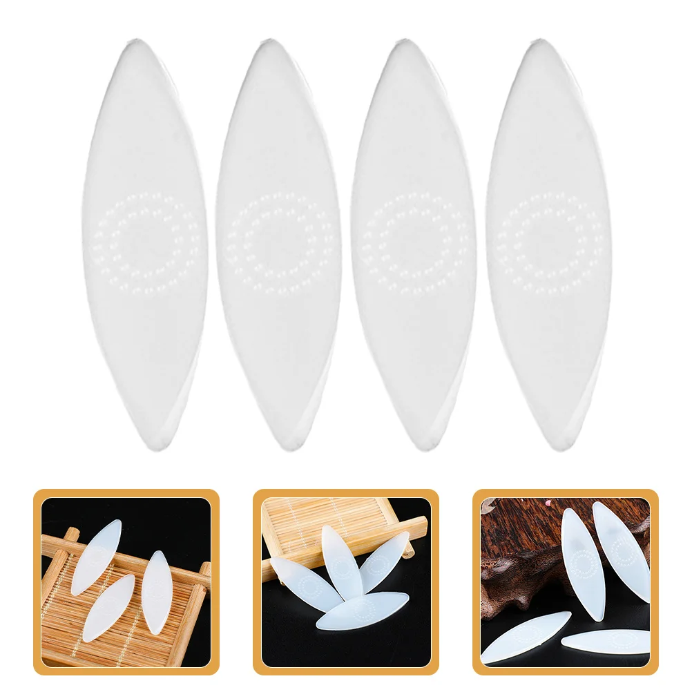 

4 Pcs Yueqin Pick Guitar Picks Thumb Finger Nylon Music Instrument Lightweight Acoustic Mandolin