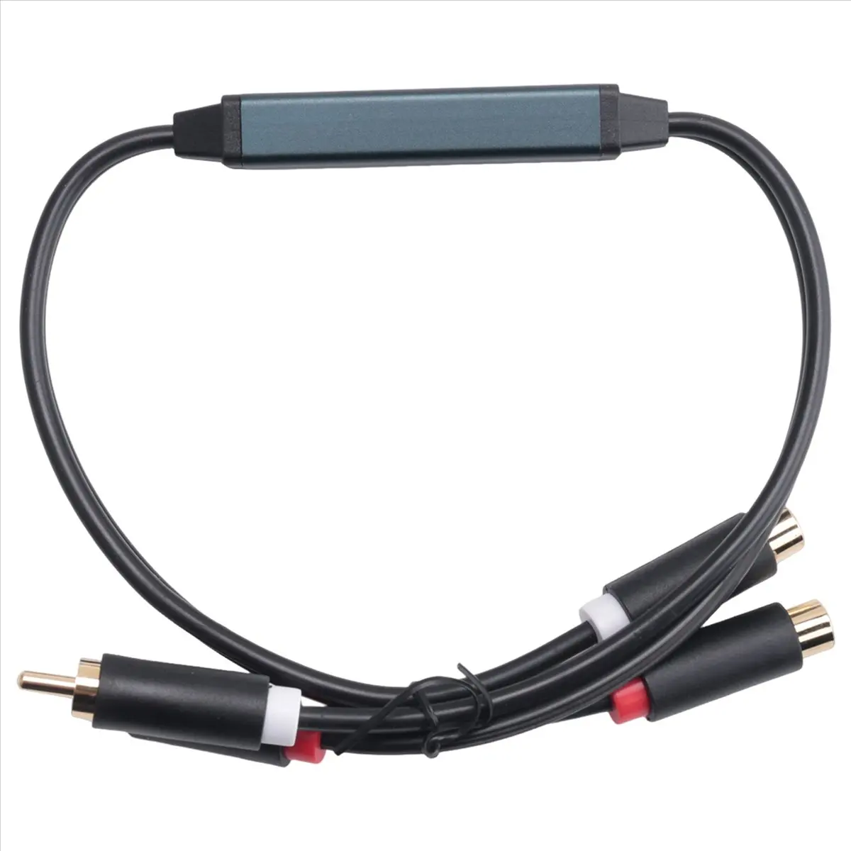 (DT37) 3.5mm Audio Isolator Audio Common Ground Isolator Aux Noise Reduction Filter with 2/2 Audio Cable for DVD TV Player