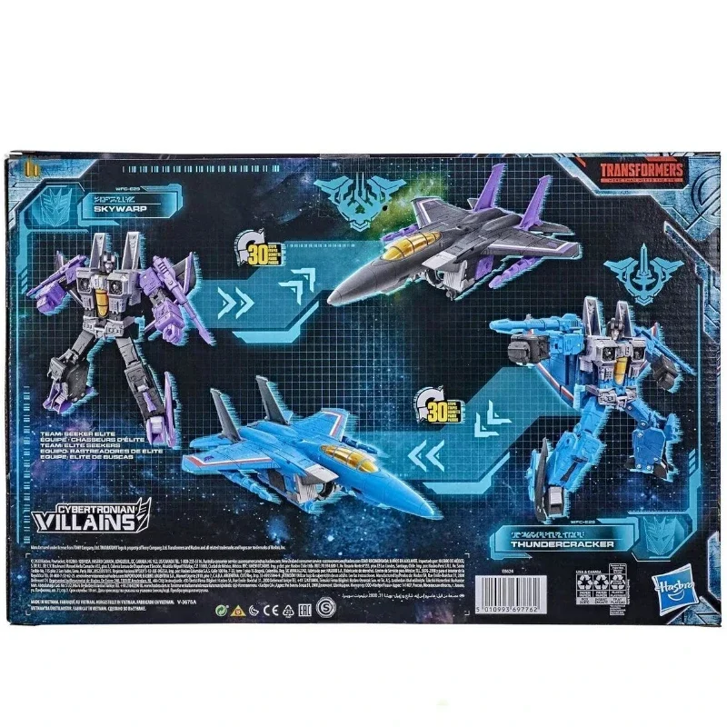 Takara Tomy Transformadores Série G, Earthrise Canal Limited, Vilões Cybertron, WFC-E29, Skywarp, Figura Trovão Chocante, Em Estoque