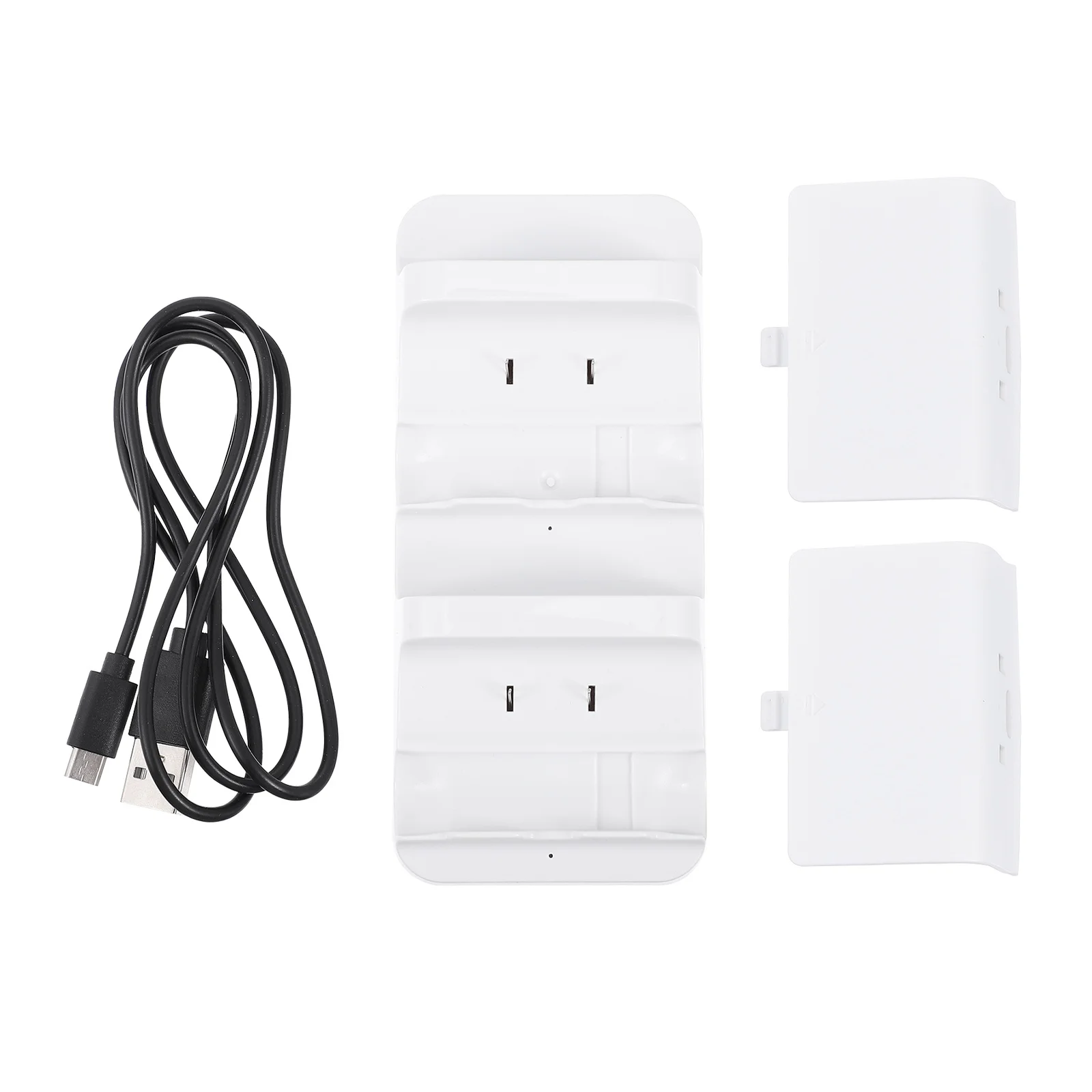 1 مجموعة 1 مجموعة تحكم قاعدة شحن مزدوجة للوحة ألعاب بلاستيكية حزمة الأزرق Led Abs محطة شحن مزدوجة اللعبة