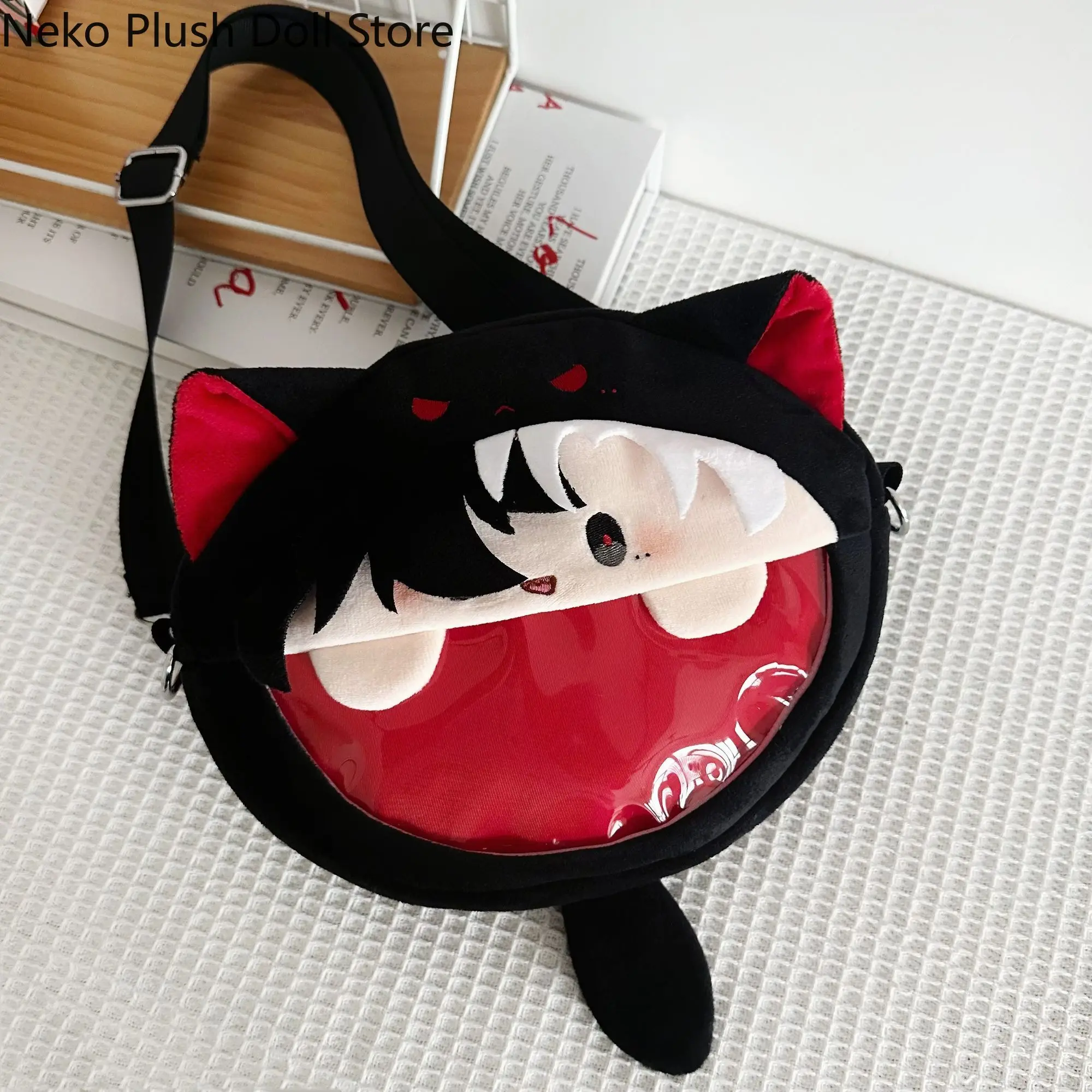 

Honkai: Star Rail Boothill аниме косплей Kawaii животное прозрачный Itabag рюкзак на молнии сумки-мессенджеры студенческая сумка на плечо