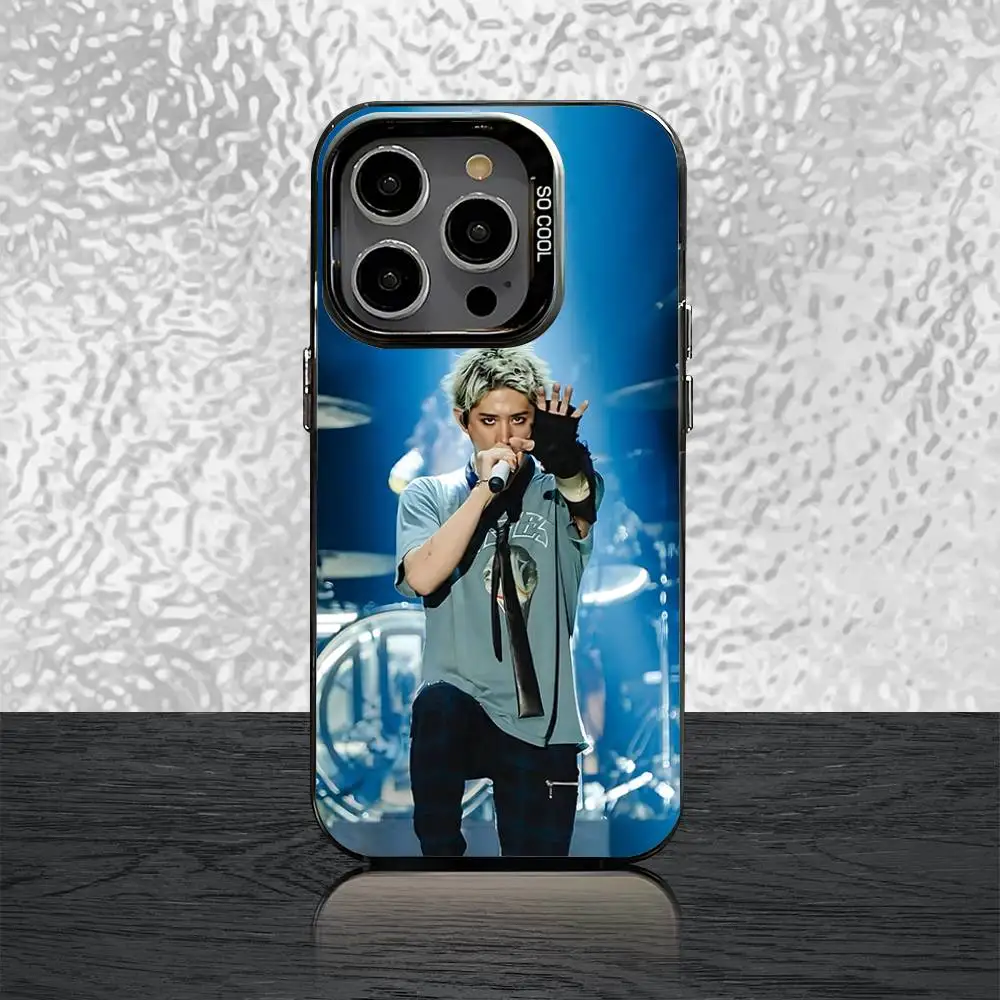حافظة هاتف ONE OK ROCK Taka لهاتف iPhone 17,16,15,14,13,12,11,Pro,Max,Plus,Mini,Air,SE4 غطاء أسود غير لامع مقاوم للصدمات #5