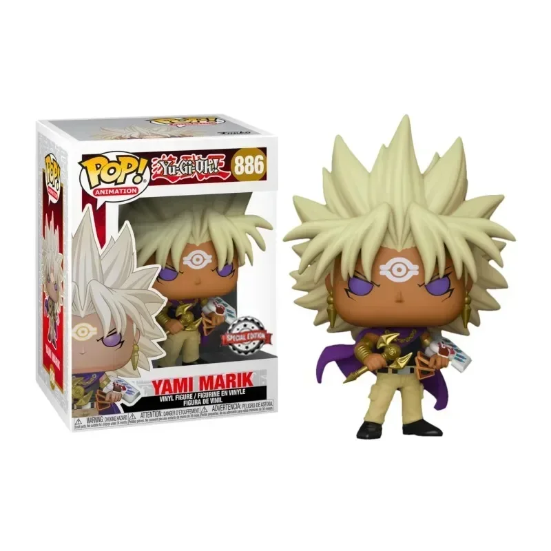 Funko Pop ЯПОНИЯ Анимация Ю Ги О! Юми Марк 886. #   Виниловая фигурка из ПВХ, специальное издание, коллекция моделей, игрушки для детей, подарок