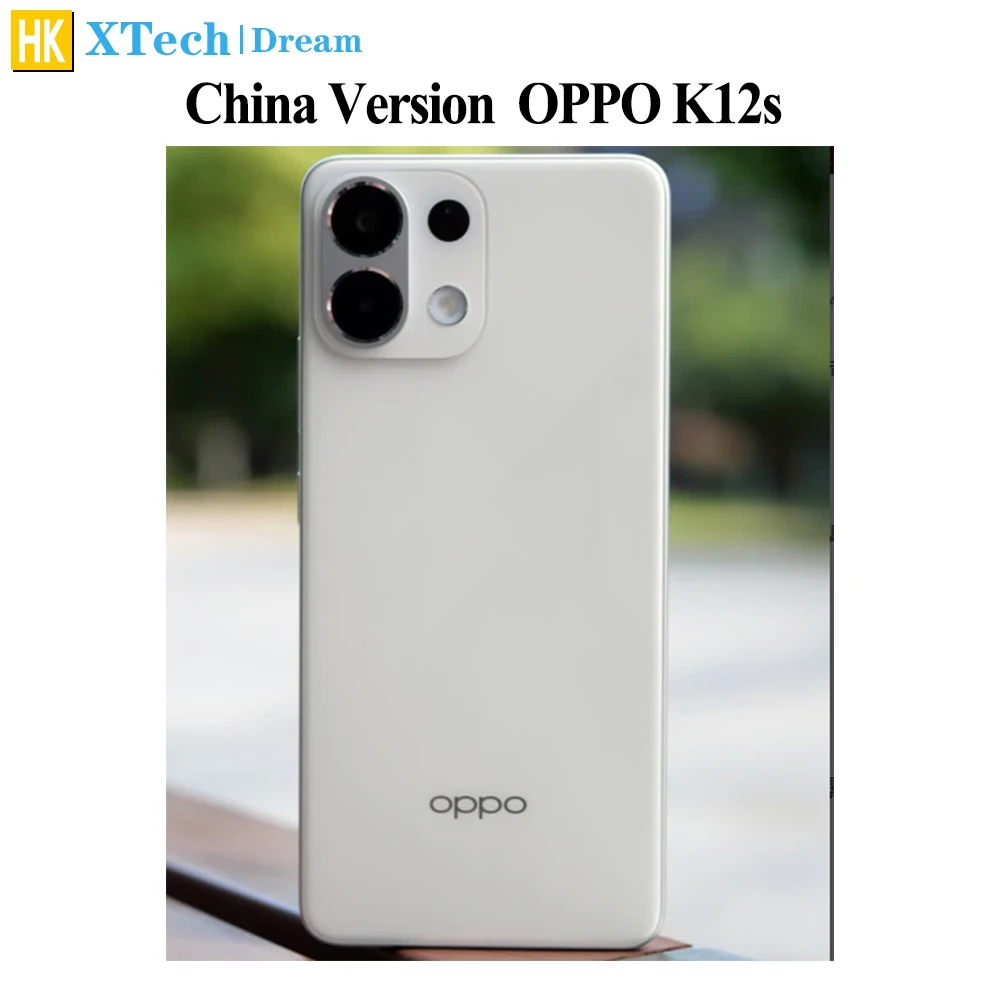 OPPO K12s China Version 6.67 Inch OLED Display Snapdragon 6 Gen 4 Rear Camera 50MP 7000mAh Battery 80W SuperVOOC