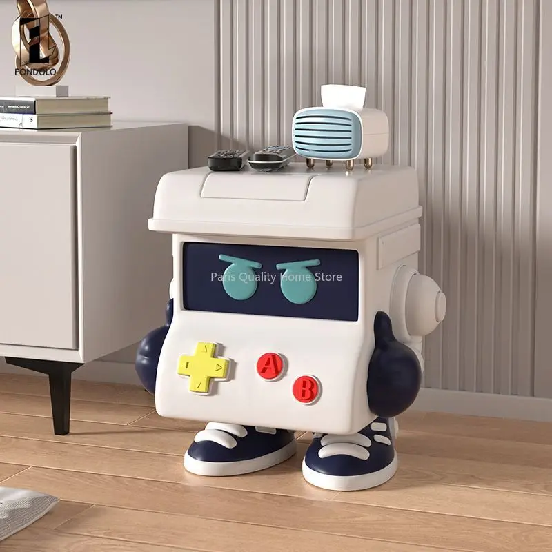 Creative Robot Floor Decoration Living Room TV Cabinet Sofa Next To The Trend Net Red Bedroom Home Children's Room Decoration