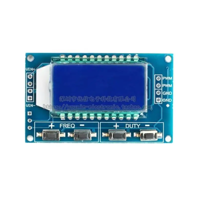 Square  Rectangular Wave signal Generator Module PWM Pulse/LCD Display